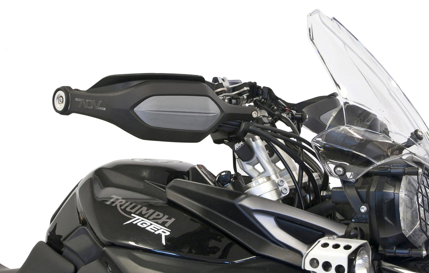Triumph Tiger 800 ADVance Guard Multi-Functional hand guards - Warm Position Sliding Shield.