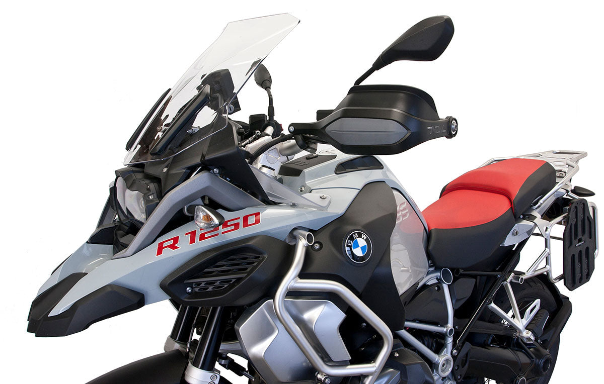 ADVance Guard Multi-functional hand guards on BMW R 1250GSA- Cold Weather Sliding Shield setting