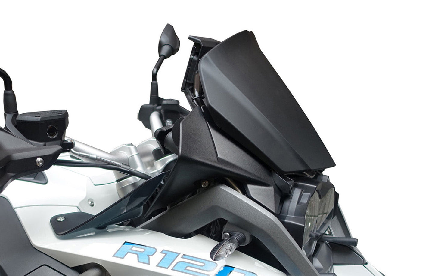 Enduro windscreen on BMW R1250 GSA