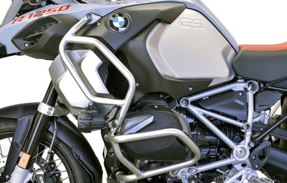 X-Head 1250 cylinder guard mounted to BMW R1250 GSA